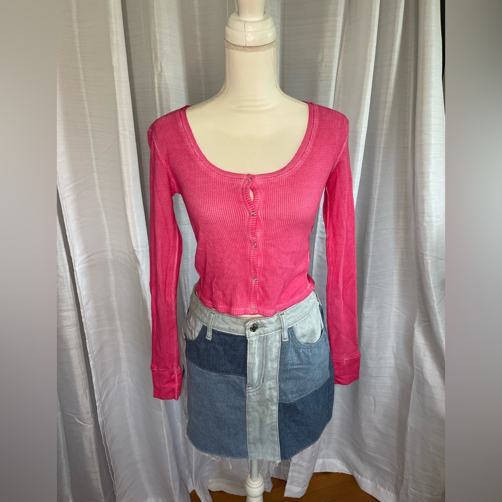 Sundown by splendid NEW hot pink top